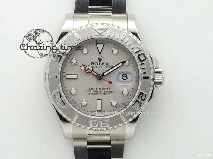 MiroTime 0505 Comfortable DayDate 40 YG JDF Gain Weight 904L Steel YG Dial Roman Markers on President Bracelet A2836 V 1821